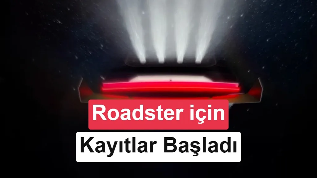 Tesla Roadster rezervasyonlarını 50 bin dolara açtı