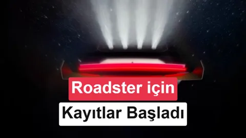 Tesla Roadster rezervasyonlarını 50 bin dolara açtı