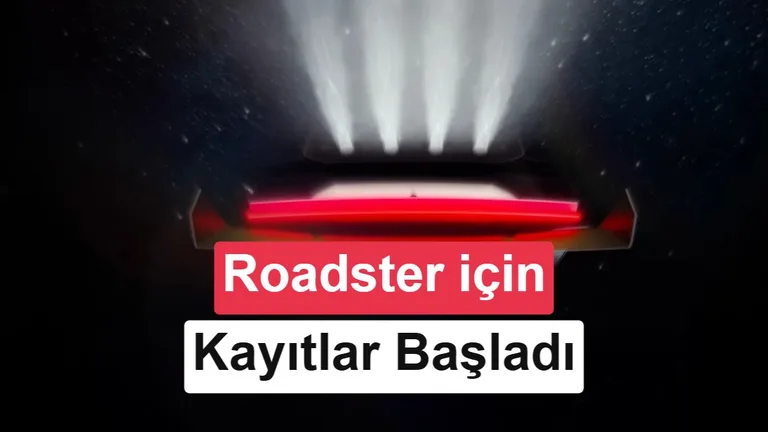Tesla Roadster rezervasyonlarını 50 bin dolara açtı