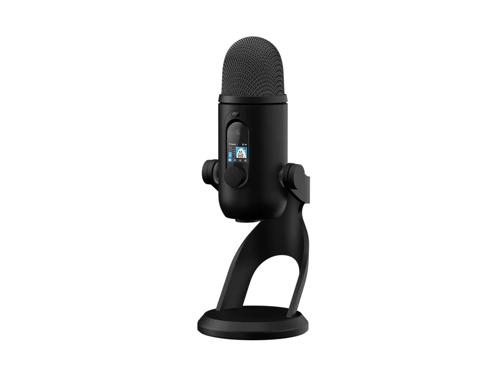 Logitech Yeti 2 mikrofon, konuşmacıyı üç boyutlu algılıyor