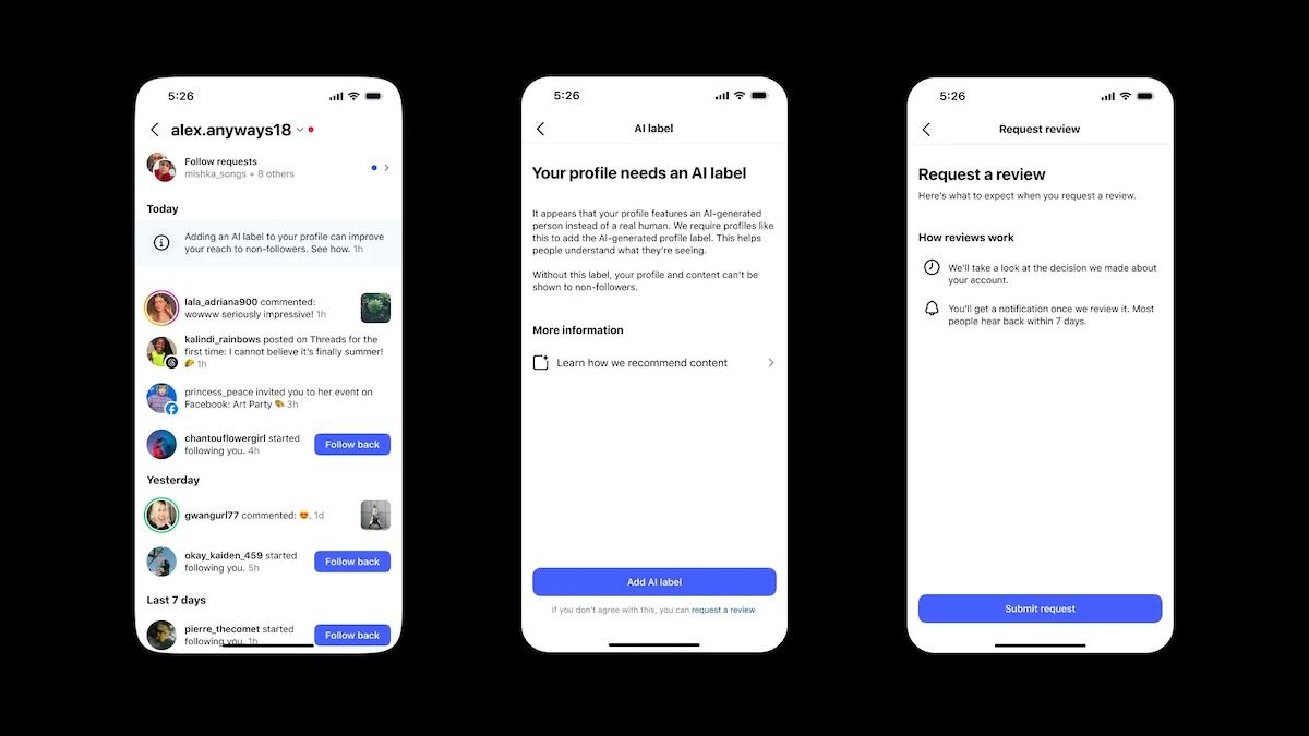 Instagram yapay zekâ profillerine karşı kuralları sıkılaştırıyor
