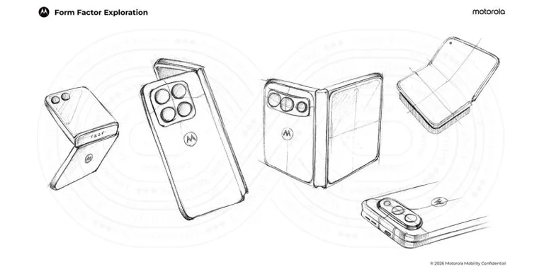 Motorola Razr Fold sızıntısı, kat izi olmayan ekranı hedefliyor