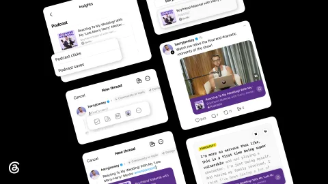 Threads podcast dinleyenleri ve yayıncıları ilgilendiren yeni özellikler getiriyor
