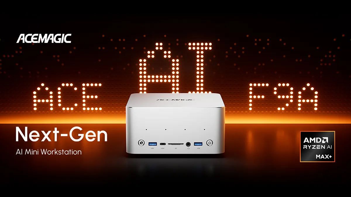 ACEMAGIC F9A tanıtıldı: 192 GB bellekli mini iş istasyonu geldi
