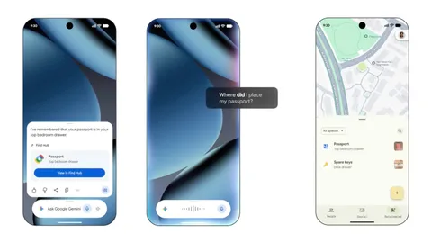 Android artık eşyalarınızı nereye koyduğunuzu hatırlayacak