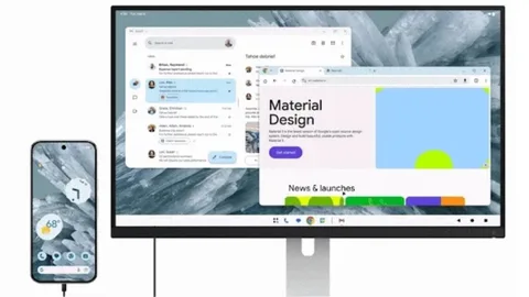 Android telefonunuzu monitöre bağlayın, bilgisayar gibi kullanın