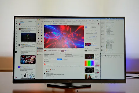 Oyun monitörü iş ve film için nasıl? AOC Q27G4XF İncelemesi