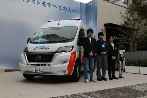 Japonya’da arızalanan insansı robotlar için özel araç hizmete giriyor
