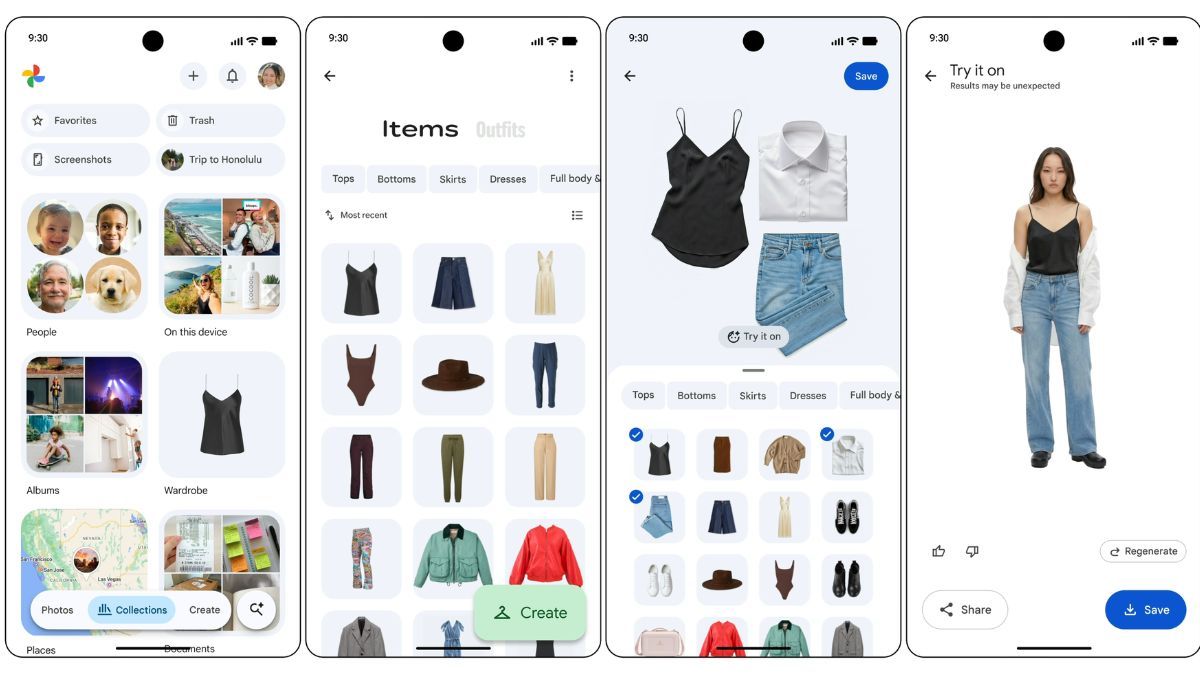 Google Fotoğraflar’ın yapay zeka gardırop özelliği iPhone’a geldi
