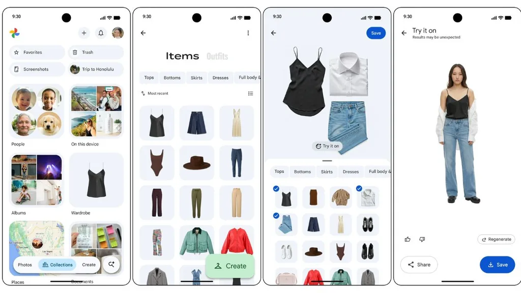 Google Fotoğraflar’ın yapay zeka gardırop özelliği iPhone’a geldi