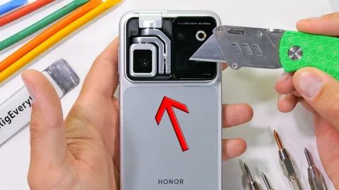Honor Robot Phone bükülme testinden geçti ama robot kamera toza yenildi