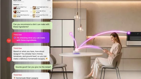 LG ThinQ Claw evinizi yazdığınız mesajlarla yönetiyor