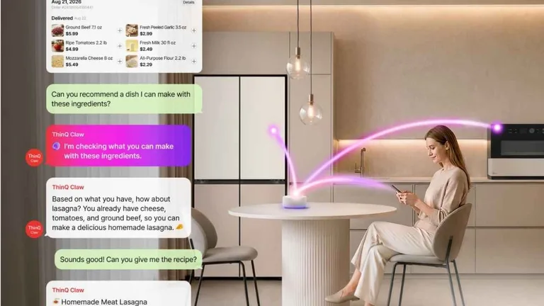 LG ThinQ Claw evinizi yazdığınız mesajlarla yönetiyor