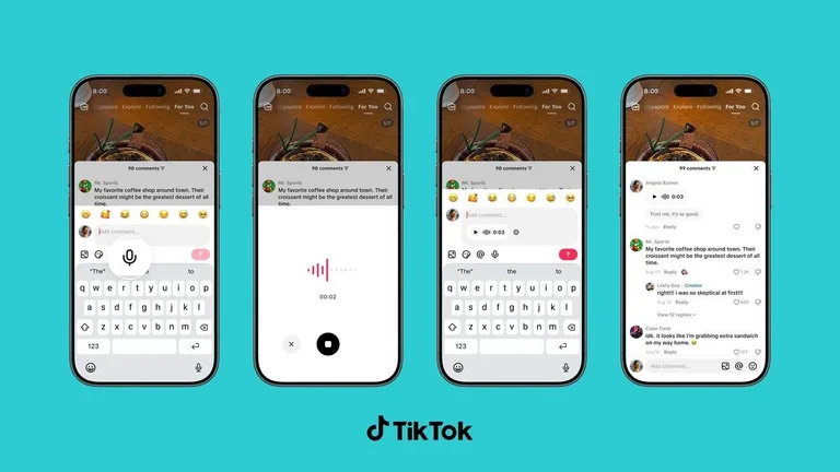 TikTok’ta yorum yazmak yerine konuşmak mümkün olacak