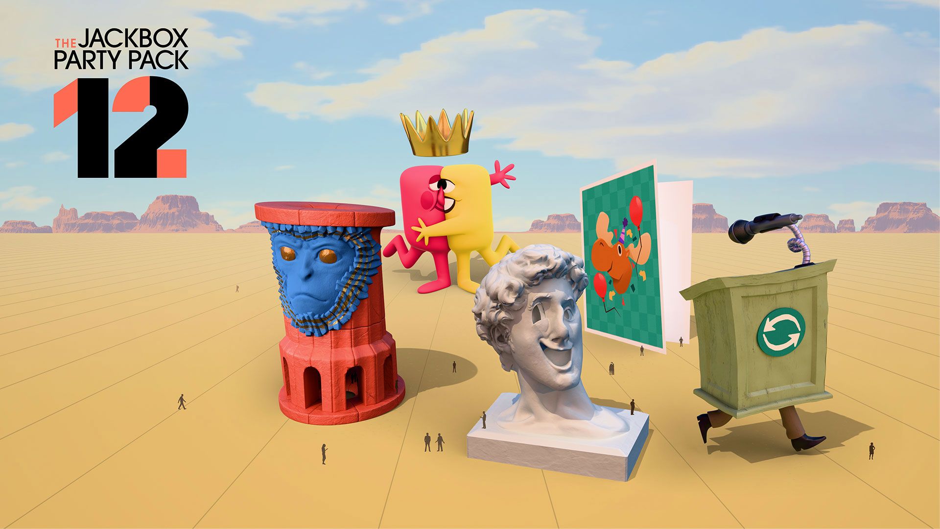 Jackbox Party Pack 12, 15 Ekim’de geliyor ve MegaPals’ta iki oyuncuyu birlikte kazandırıyor