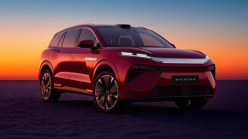 BYD ATTO 8, 115 kWh bataryayı yüzde 10–97 aralığında 9 dakikada dolduruyor