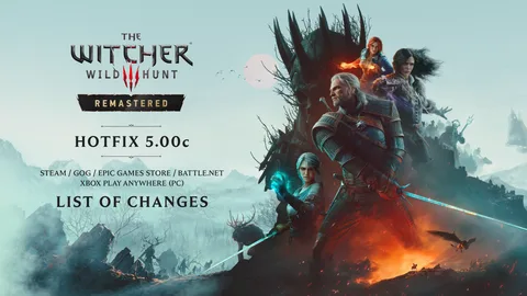 The Witcher 3 Remastered için yeni düzeltme hazırlanıyor