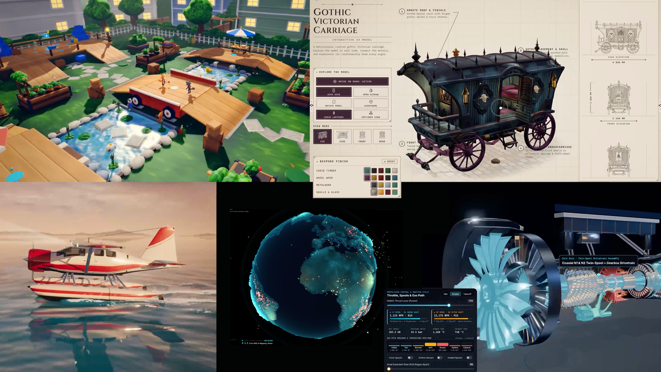 Google, Gemini 4 Argon ile hazırlanan beş farklı projeyi gösterdi