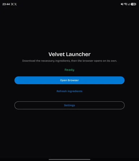 Velvet Launcher Android Auto’da tarayıcı açıyor, erken sürüm sınırları var