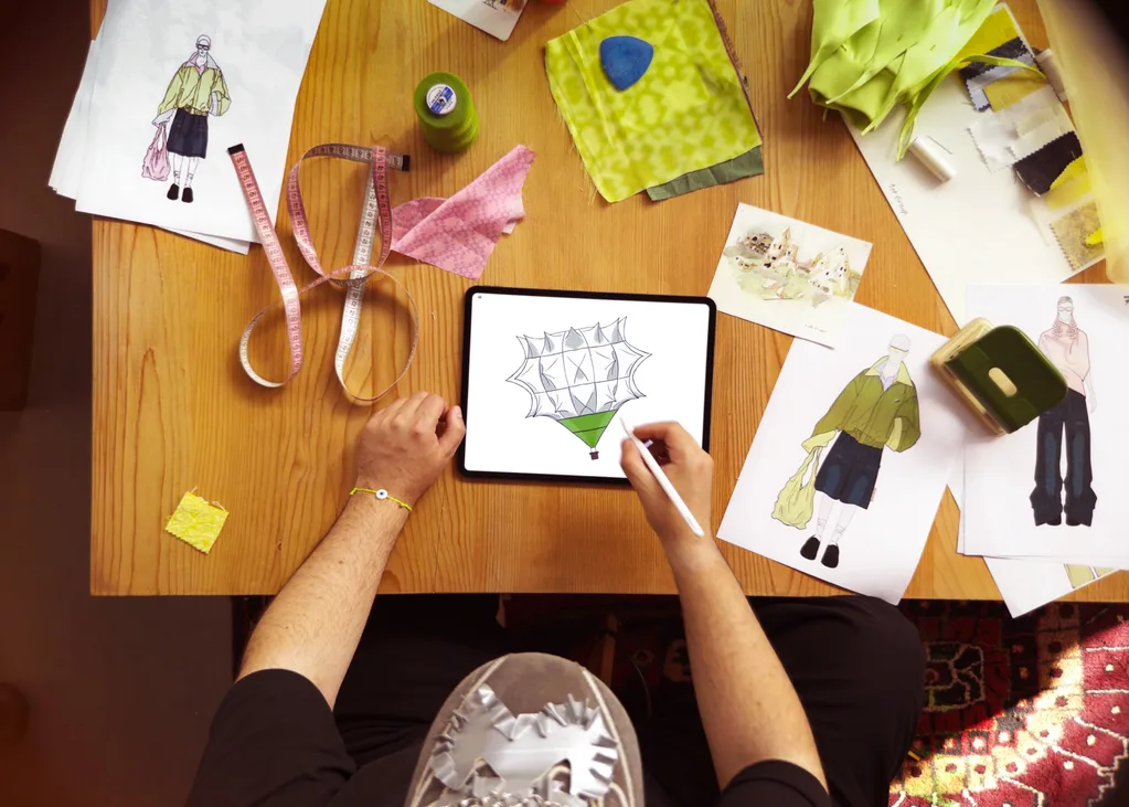 Les Benjamins’in Kapadokya koleksiyonu iPad Pro’da şekillendi