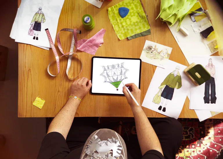 Les Benjamins’in Kapadokya koleksiyonu iPad Pro’da şekillendi