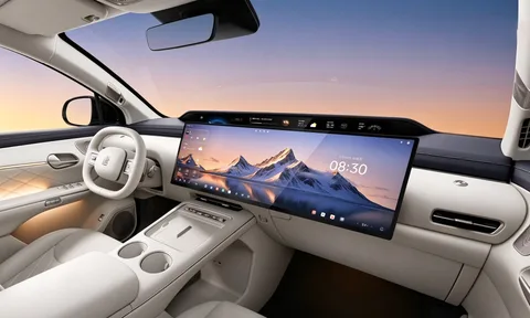 BYD yeni Tang’ın geniş ekranında pencere düzenini sürücüye bırakıyor