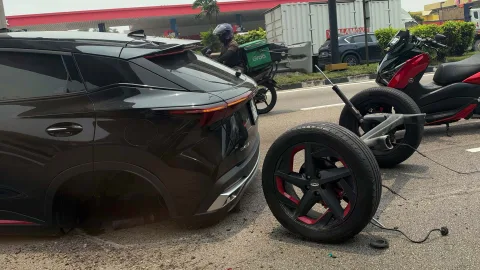 Chery OMODA 5’in arka aksı araçtan tamamen ayrıldı