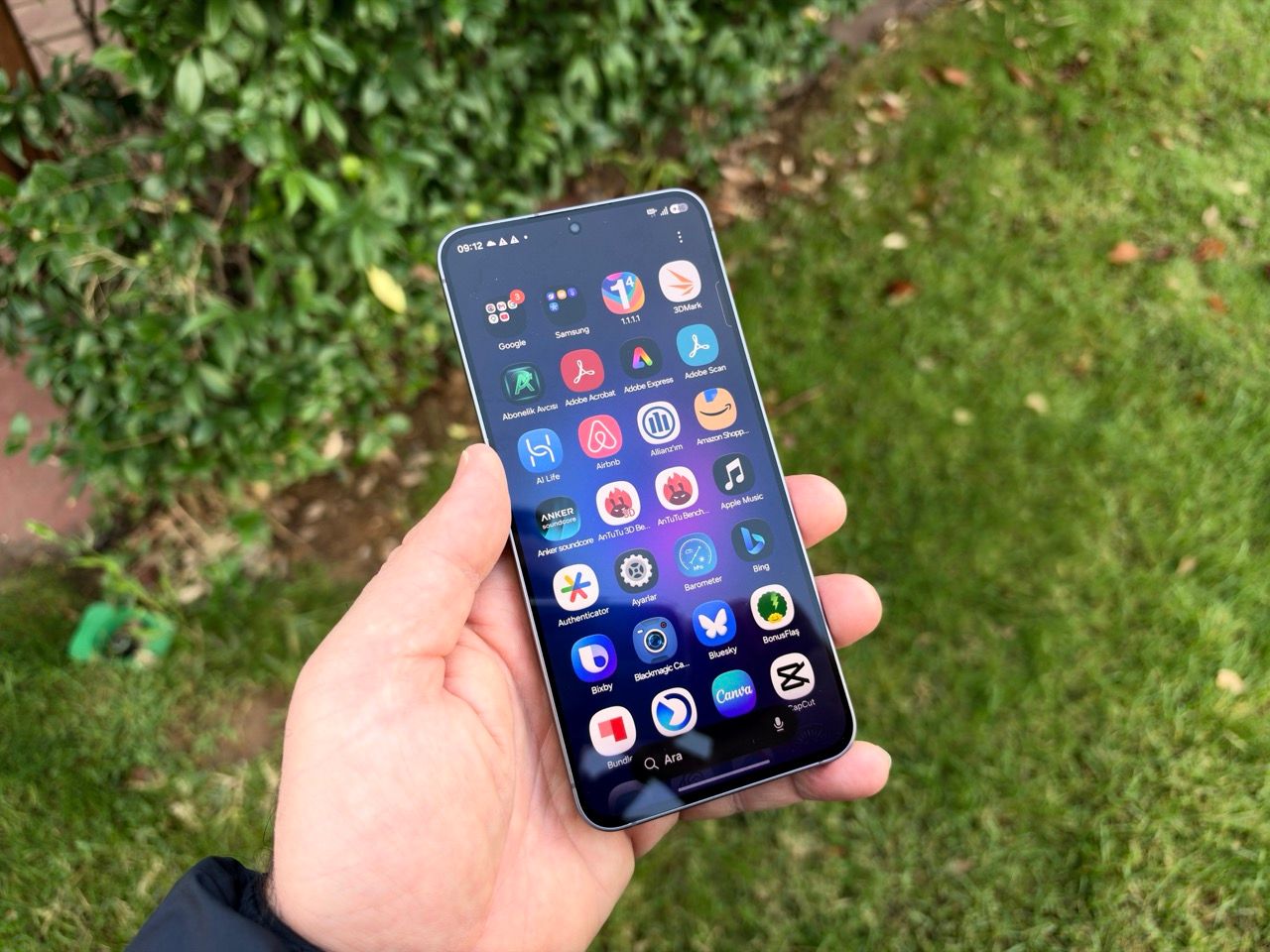 Galaxy S26 FE’nin uygulama ekranı