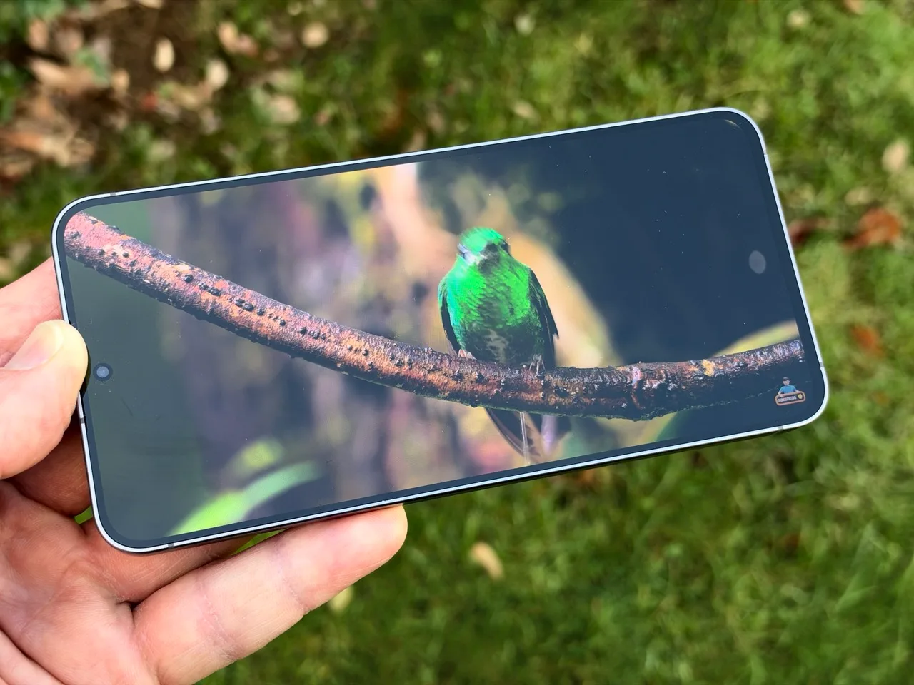 Galaxy S26 FE’nin yatay tutuşta ekran görünümü