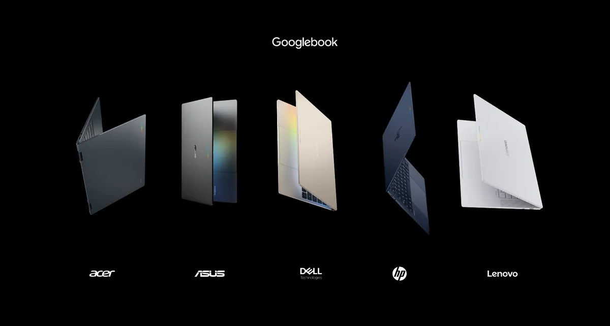 Acer, ASUS, Dell, HP ve Lenovo Googlebook modelleri
