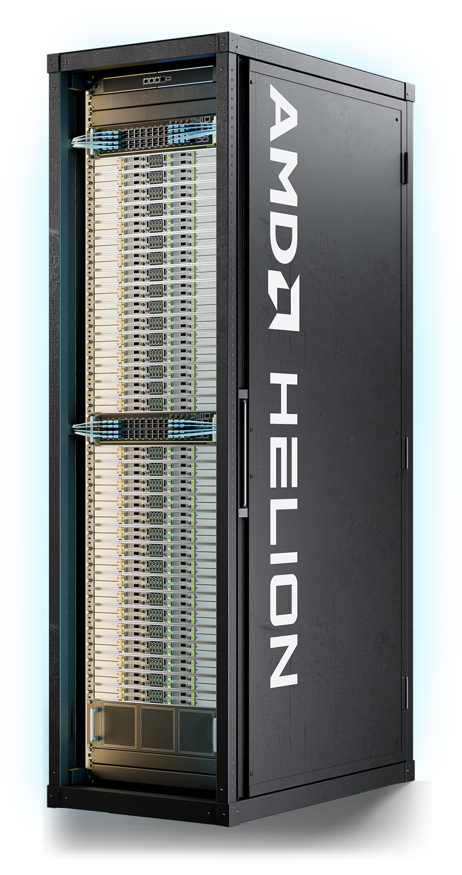 AMD Helion, tek sunucu rafında 32.768 Zen 6 çekirdeği sunacak