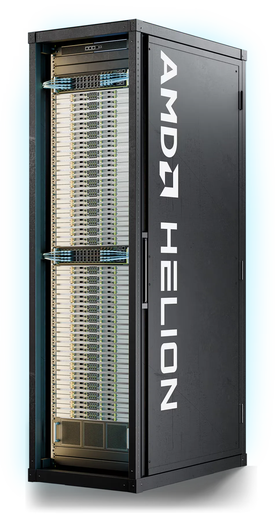 AMD Helion, tek sunucu rafında 32.768 Zen 6 çekirdeği sunacak