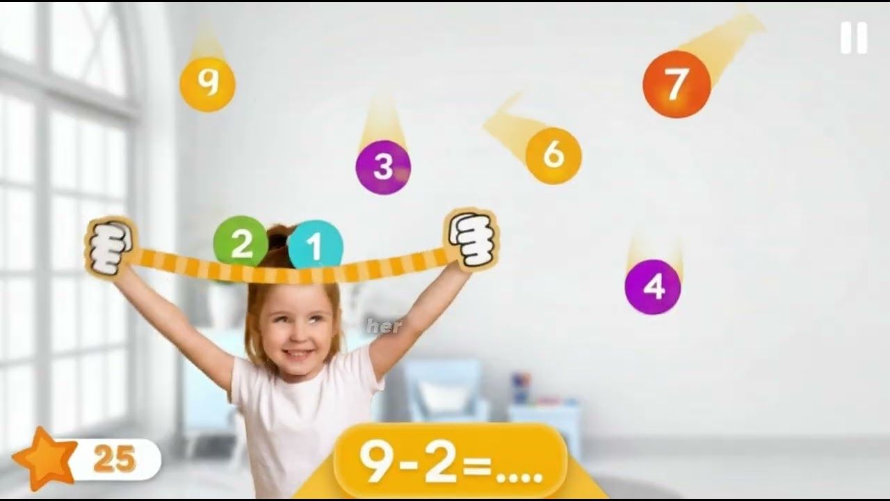 Hoppy Math, telefon kamerasını matematik oyununun kumandasına dönüştürüyor