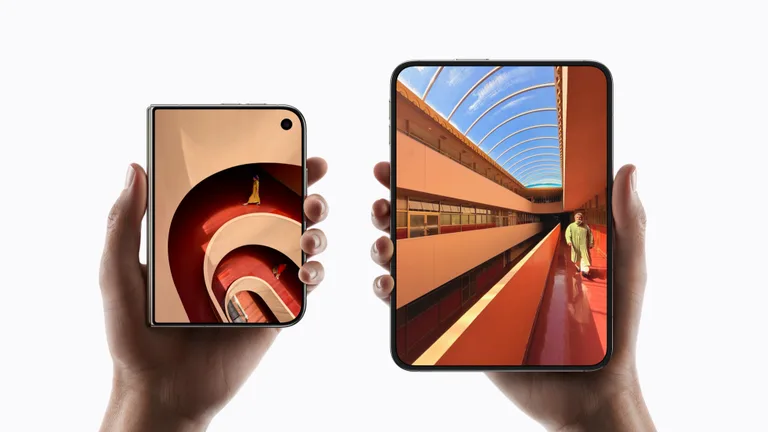 iPhone Duo’nun iç ekran kaplaması değiştirilebiliyor
