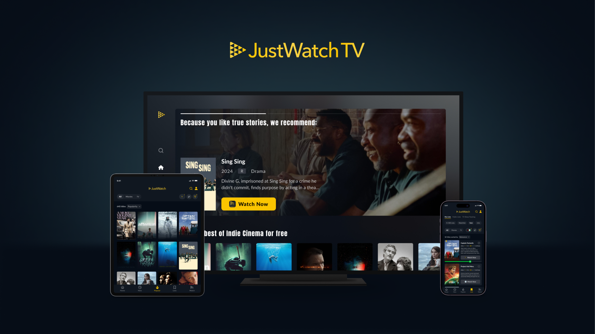 JustWatch kendi yayın hizmetini açtı, Türkiye ilk listede yok