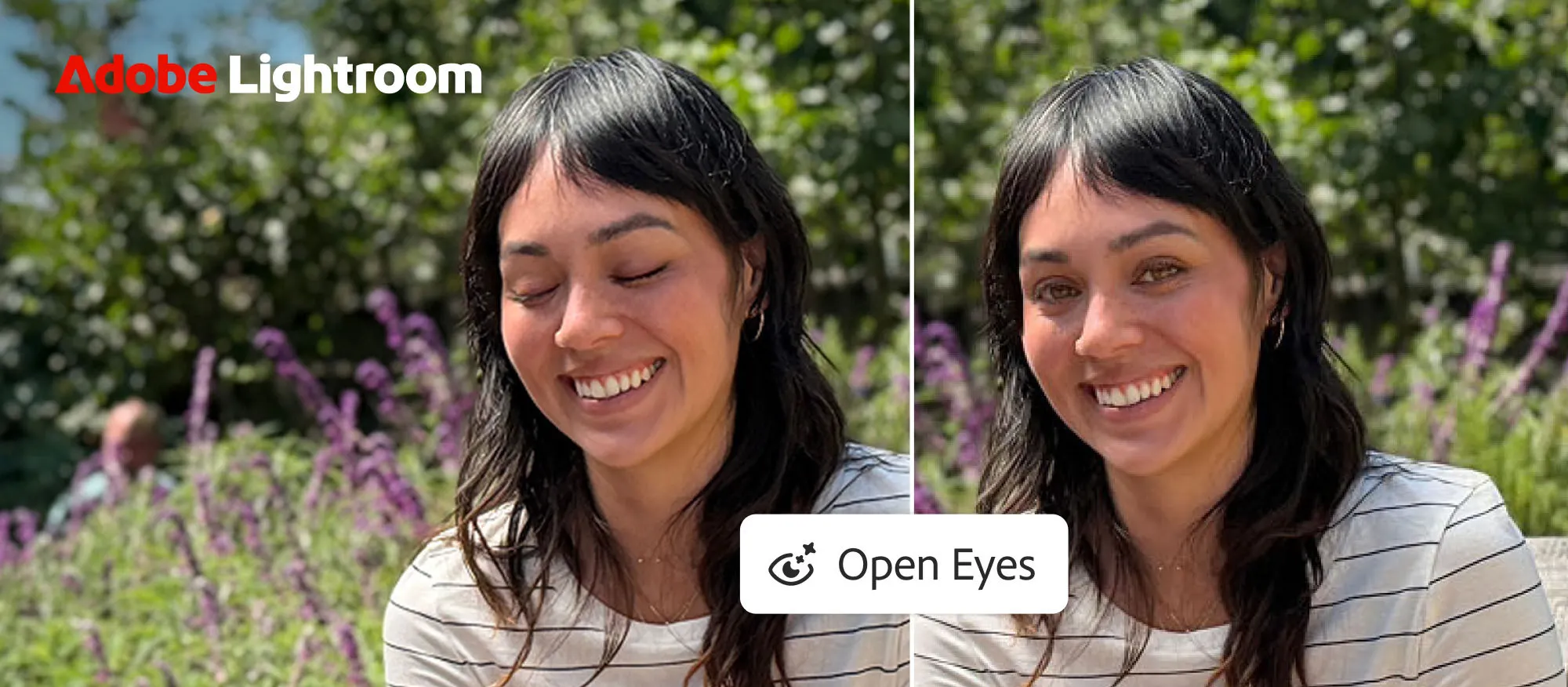 Lightroom mobil, fotoğraflardaki kapalı gözleri açıyor