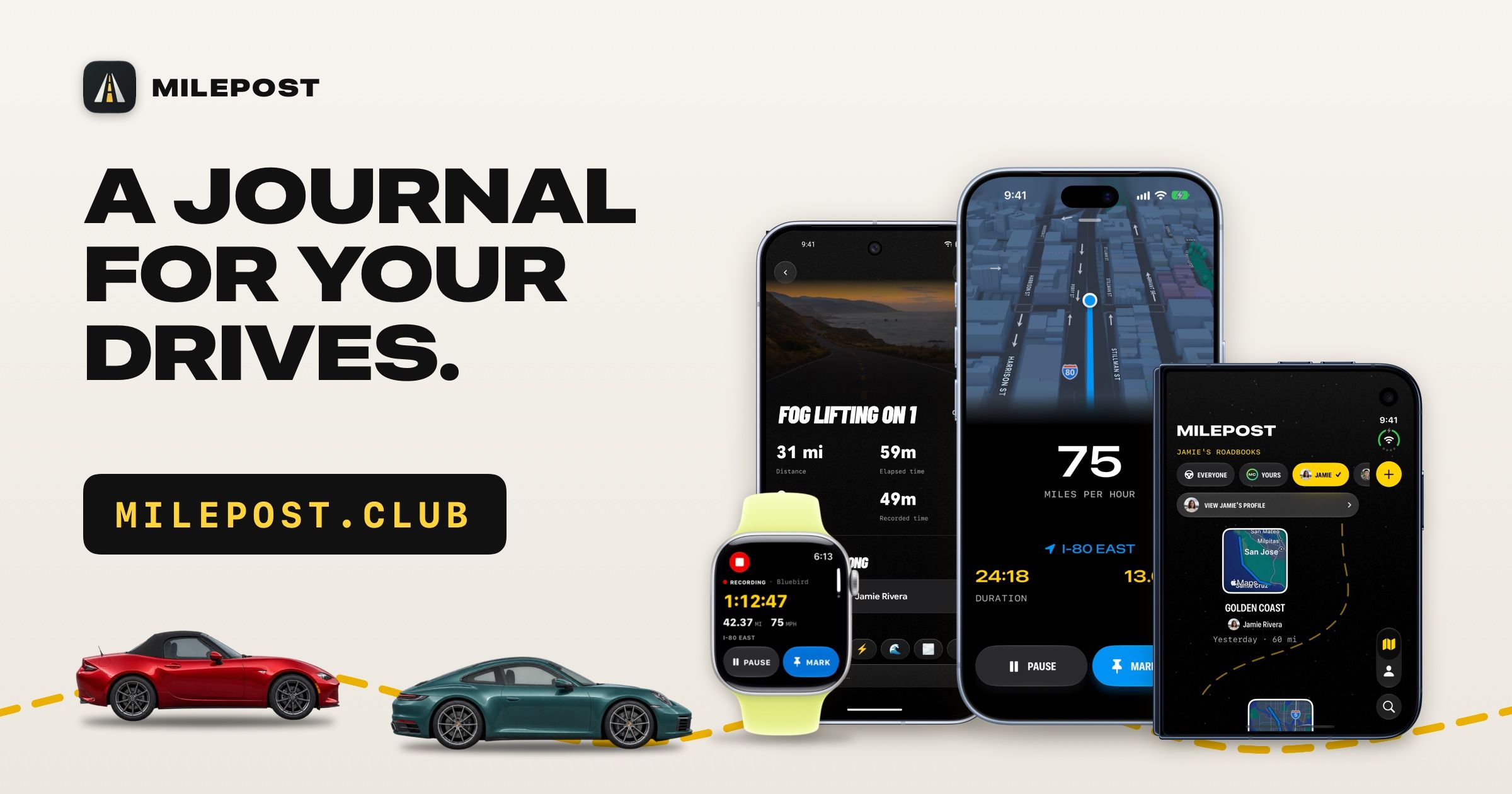 Milepost 1.2 yolculuk günlüklerini iPad, Apple Watch ve Mac’e taşıyor