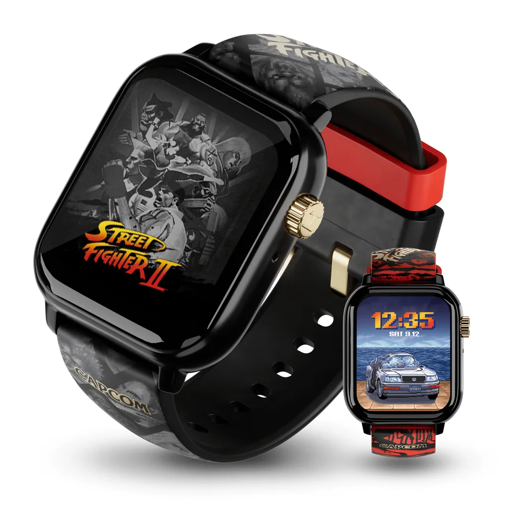 Street Fighter II saati Bluetooth ve Wi-Fi olmadan oyun oynatıyor