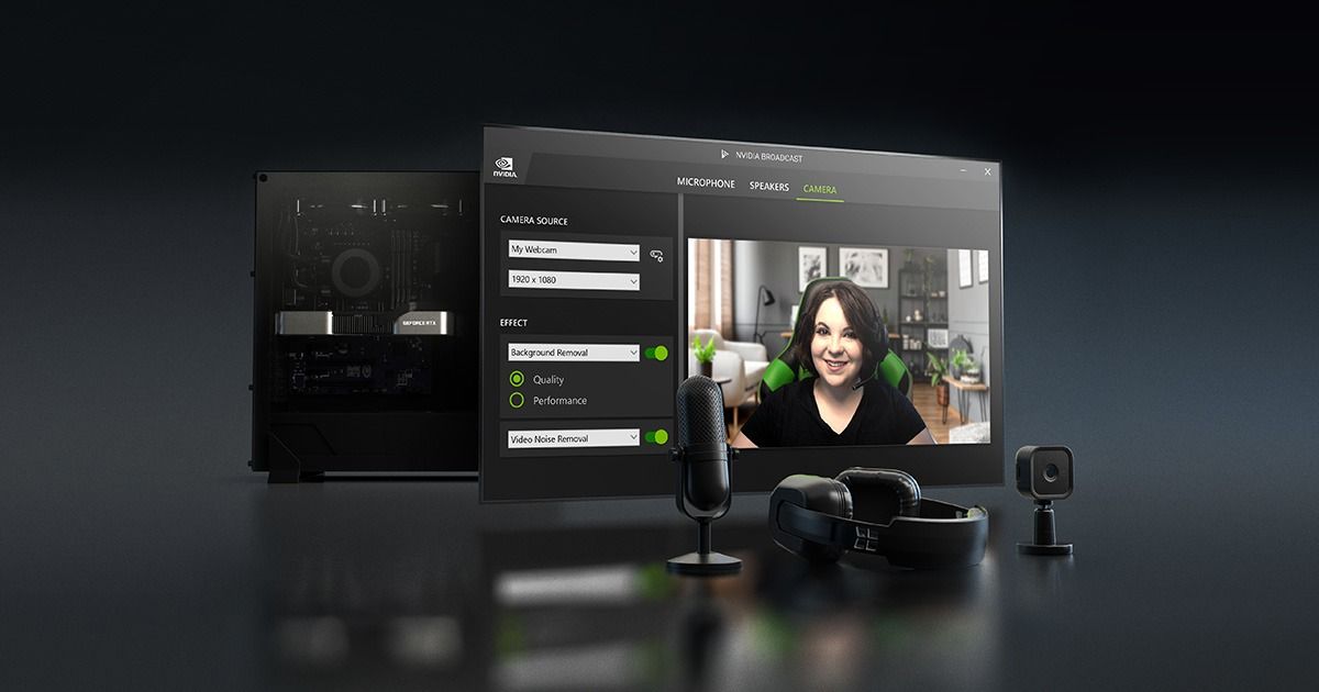 NVIDIA Broadcast 2.3, kayıtlı videolara da efekt uyguluyor
