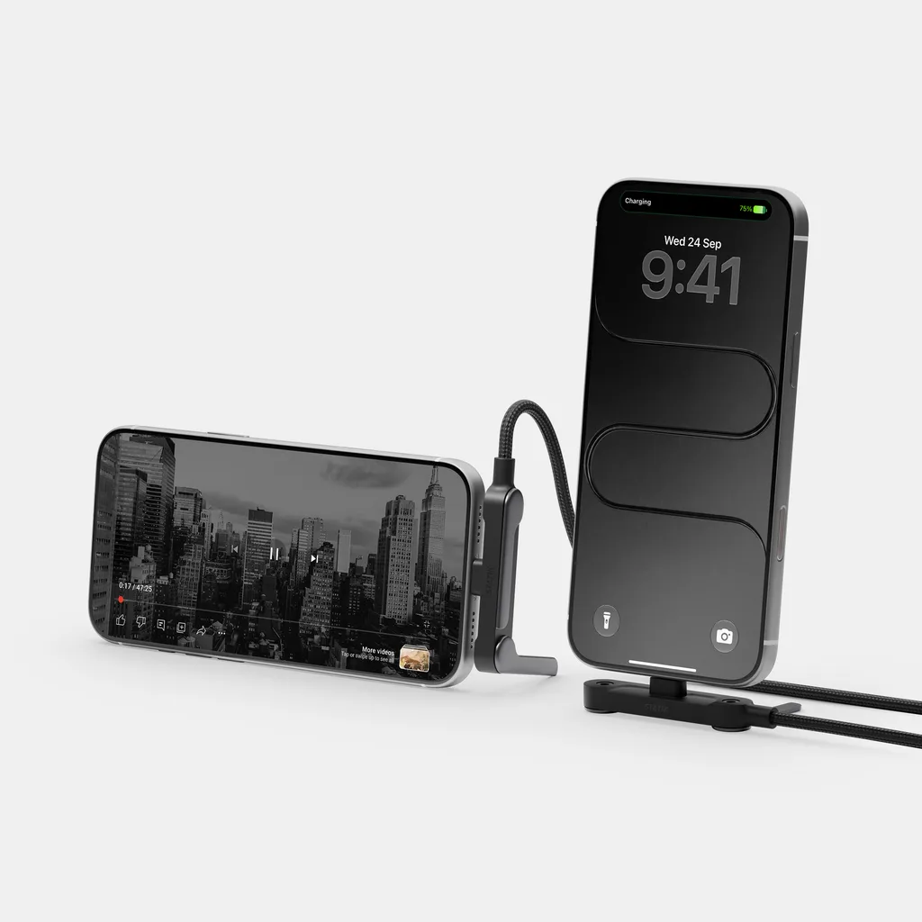 Statik PowerStand, USB-C şarj kablosunun ucuna telefon standı ekledi