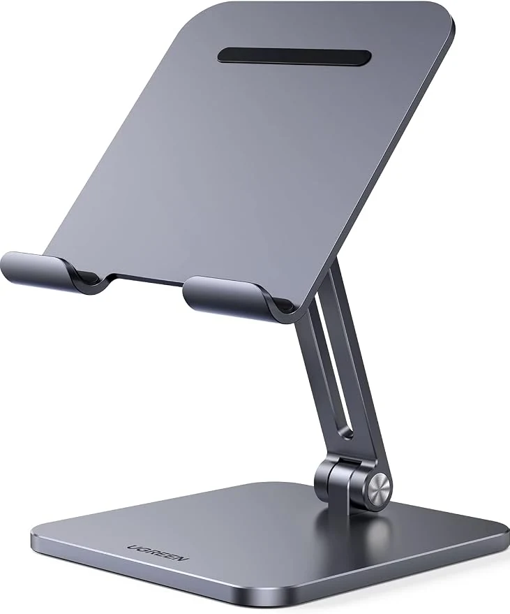UGREEN 40393 alüminyum ayarlanabilir tablet standı, Antrasit, 40393