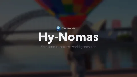 Tencent Hy-Nomas, komutlarla değişen video dünyalarını açtı