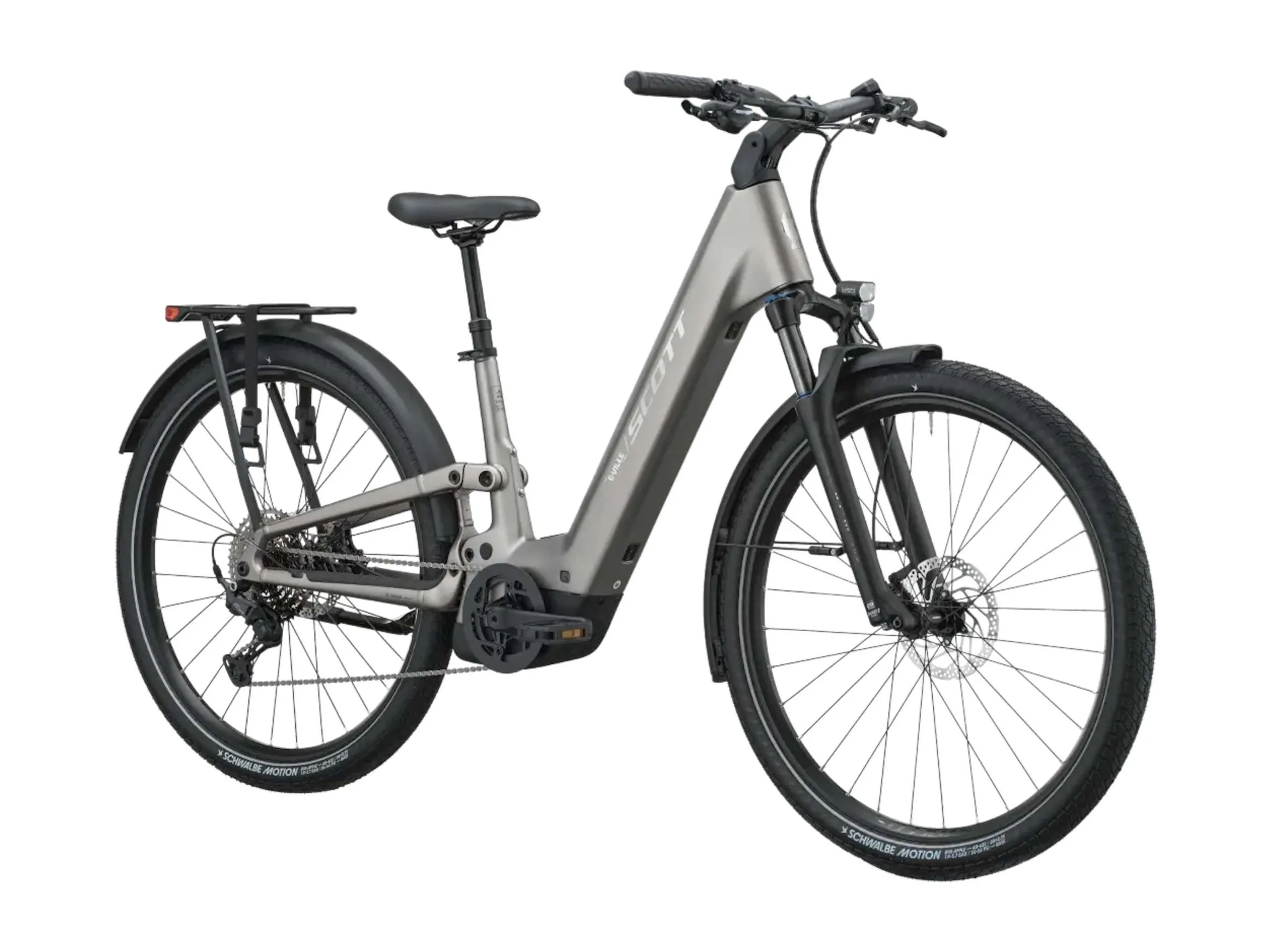 Scott E-Ville 20, şehir bisikletinde çift süspansiyon ve 720 Wh batarya sunuyor
