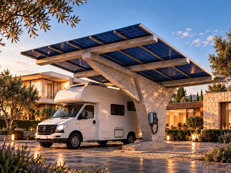 Visionpark Atlas güneş enerjili otoparkı temel kazmadan kurmayı hedefliyor