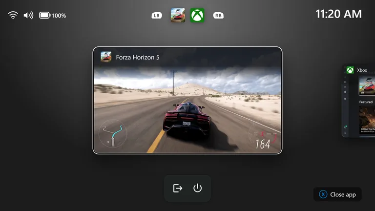 Windows 11, Xbox moduna masaüstü ve güç kısayolları ekliyor