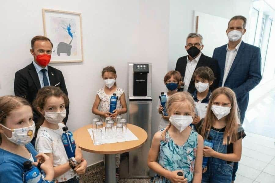 Wasserspender für Volksschulen