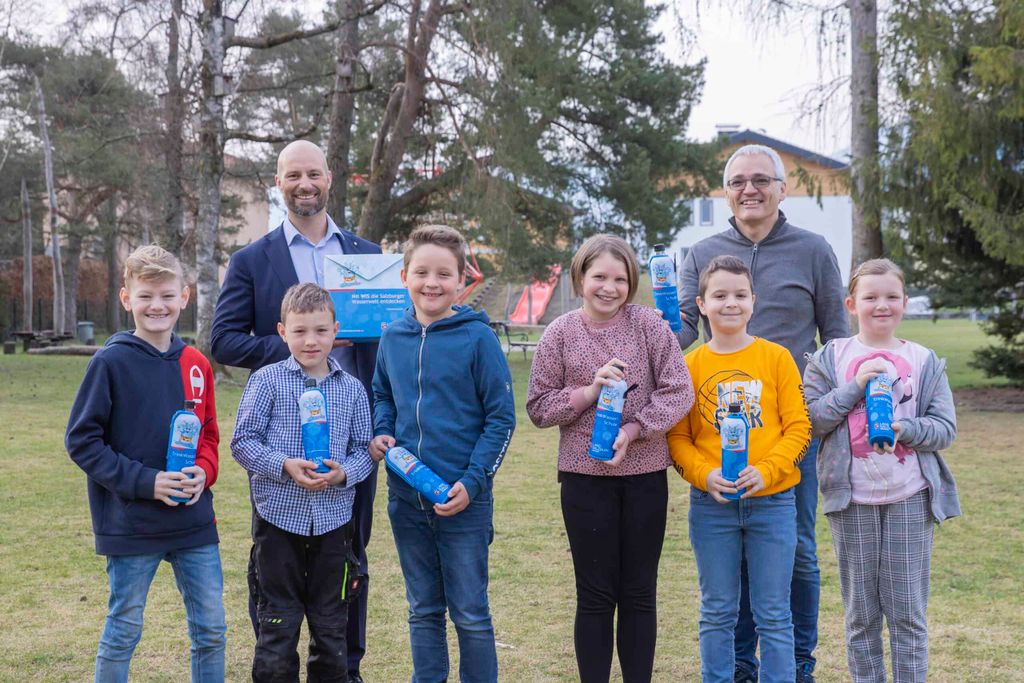 TrinkWasser!Schule begeistert auch in Oberalm